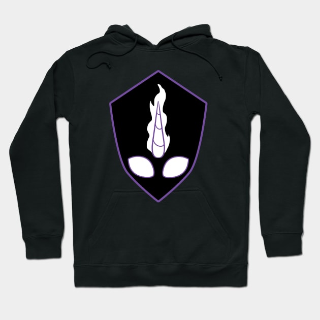 Unicorn Shield Hoodie by Temrin